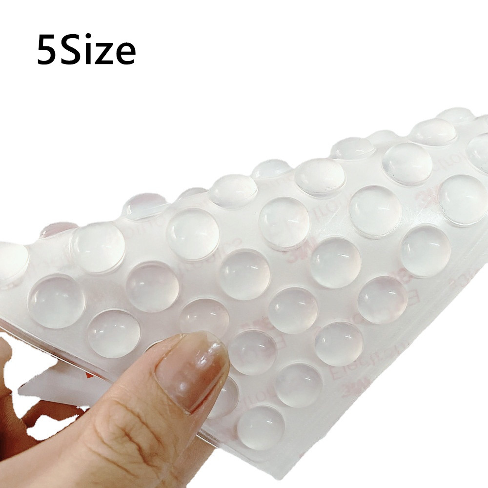 Door Stopper Rubber - 100Pcs Self Adhesive Door Stopper Rubber