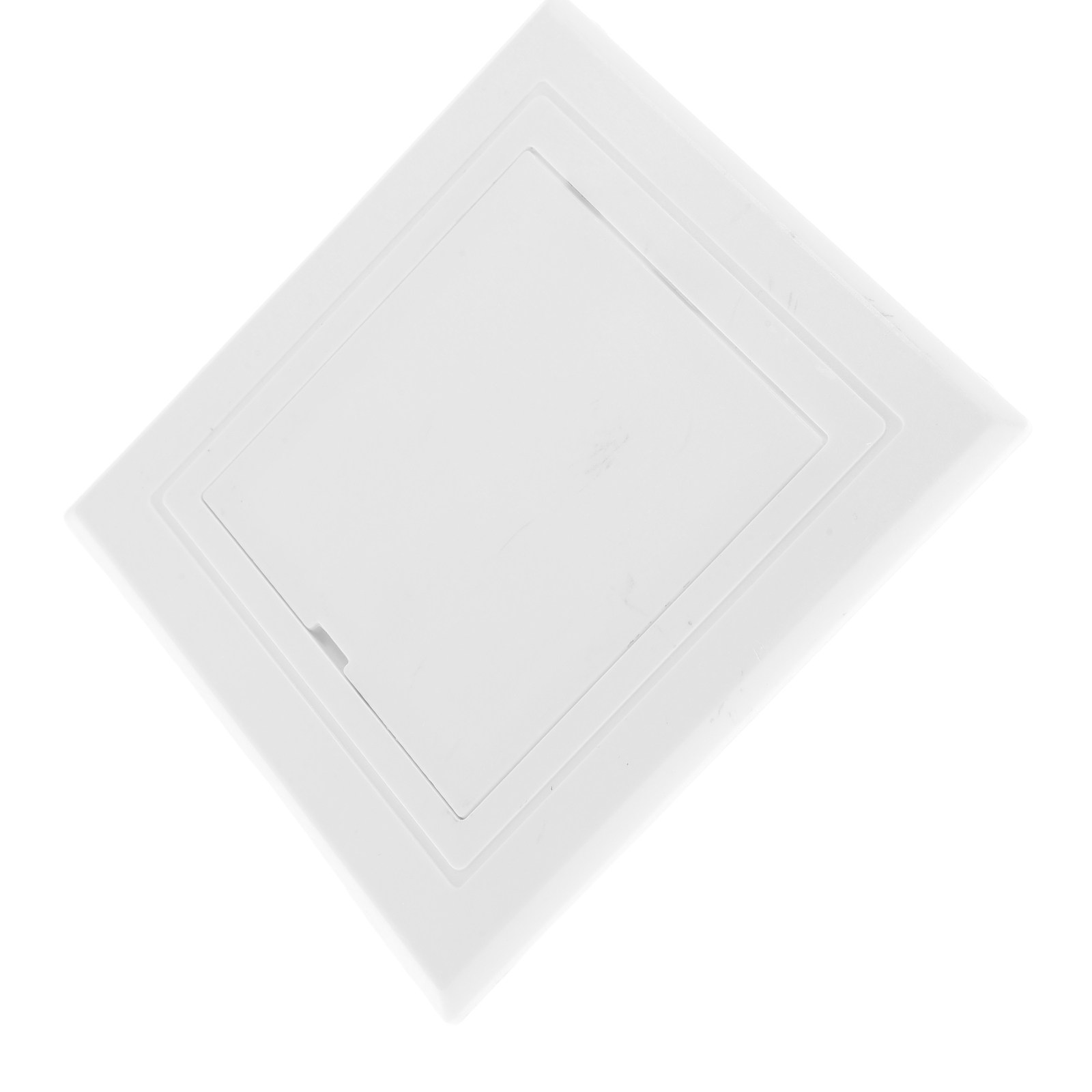 Home Improvement Usa - ABS Inspection Port Cover White Decorative