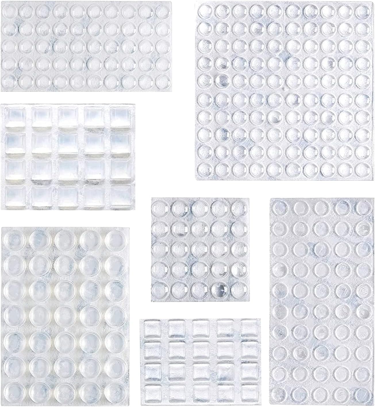 Door Stopper Rubber - Cabinet Door Bumpers, Clear Self Adhesive