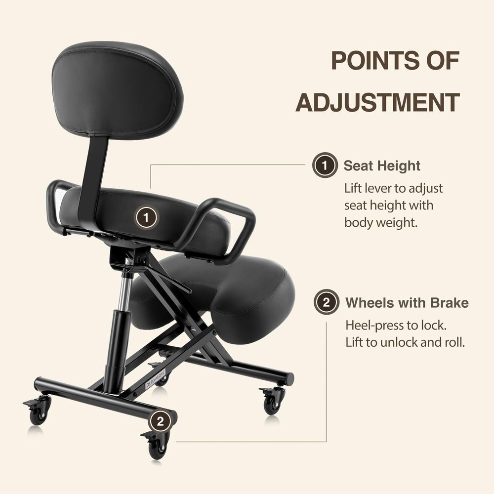 Kneeling Chair with Backrest,  - Home Improvement Hot Wheels avis et prix