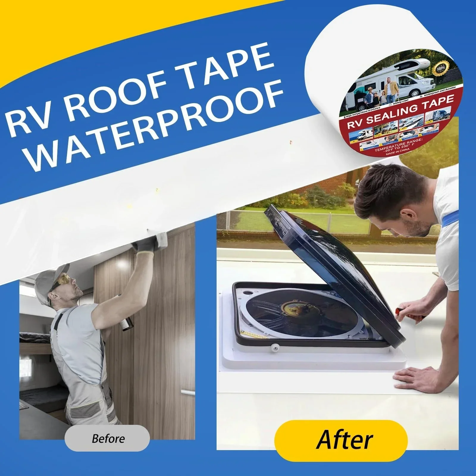 Professional Waterproof Repair - Roof Sealant Patch avis et prix