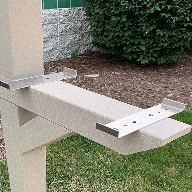 Mailbox Post Kit 2 Pieces Alum - Home Improvement Usa avis et prix