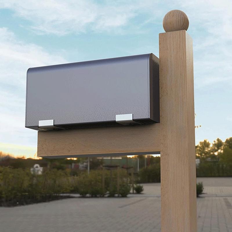 Mailbox Post Kit 2 Pieces Alum - Home Improvement Usa avis et prix