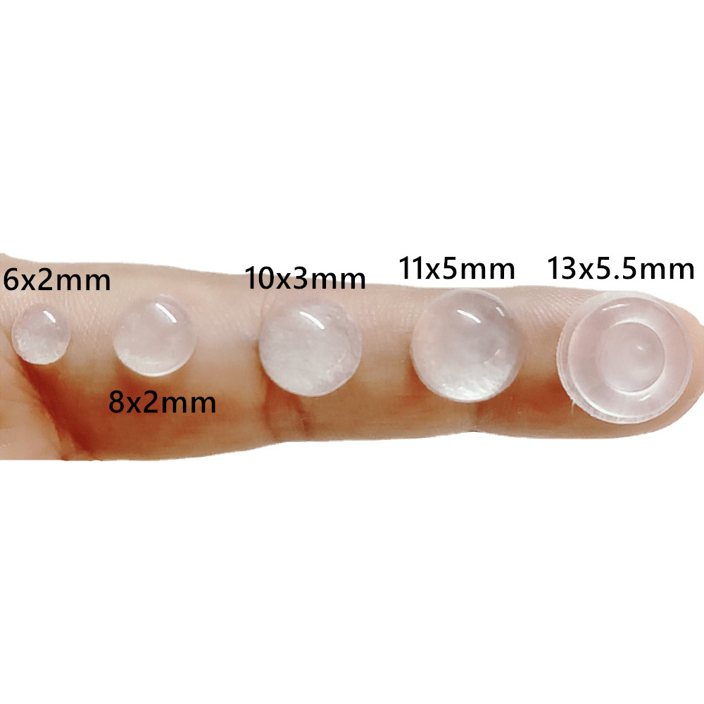 100Pcs Self Adhesive Door Stop - Door Stopper Rubber avis et prix
