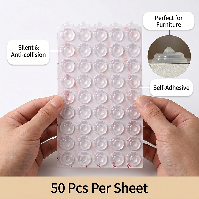 Self-Adhesive Silicone Buffer  - Door Stopper Rubber avis et prix