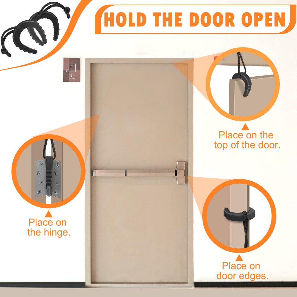 Easy to Use Rubber Door Jam Fi - Door Stopper Rubber avis et prix