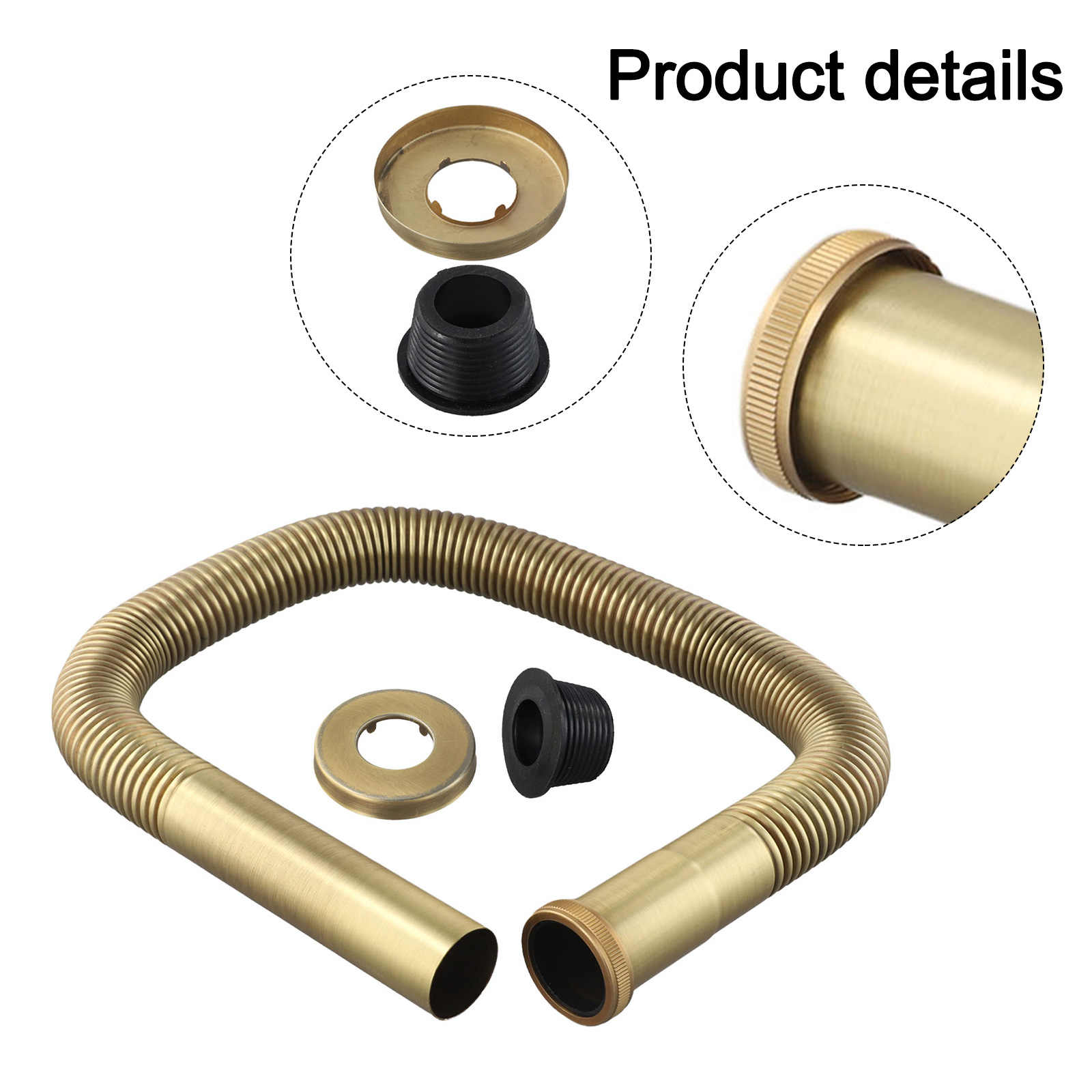 1pc Flexible Hose Brass Hose S - Home Improvement Usa avis et prix