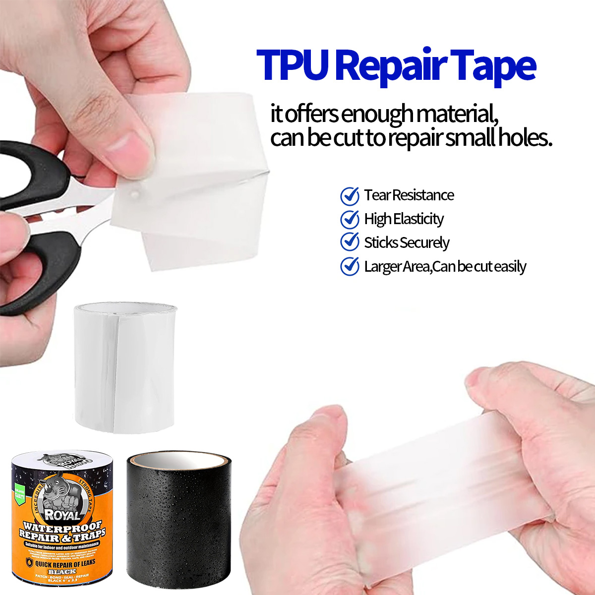 Waterproof Tape for Leak Repai - Roof Sealant Patch avis et prix