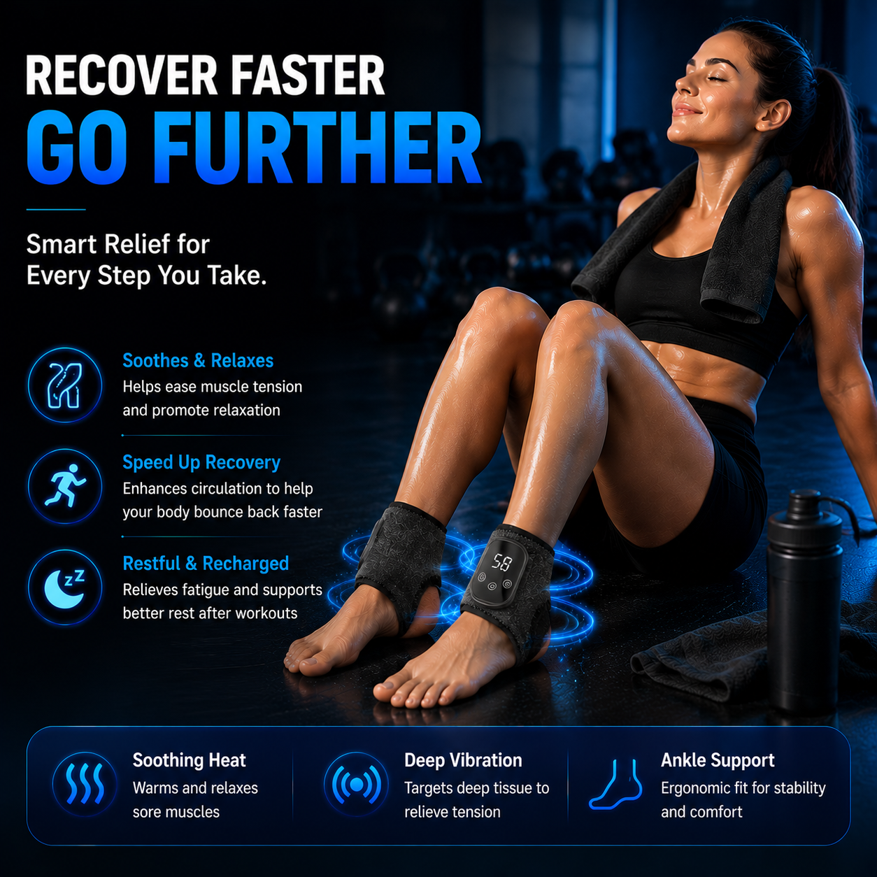 2x Smart Adjustable Ankle Mass - Home Improvement Materials avis et prix