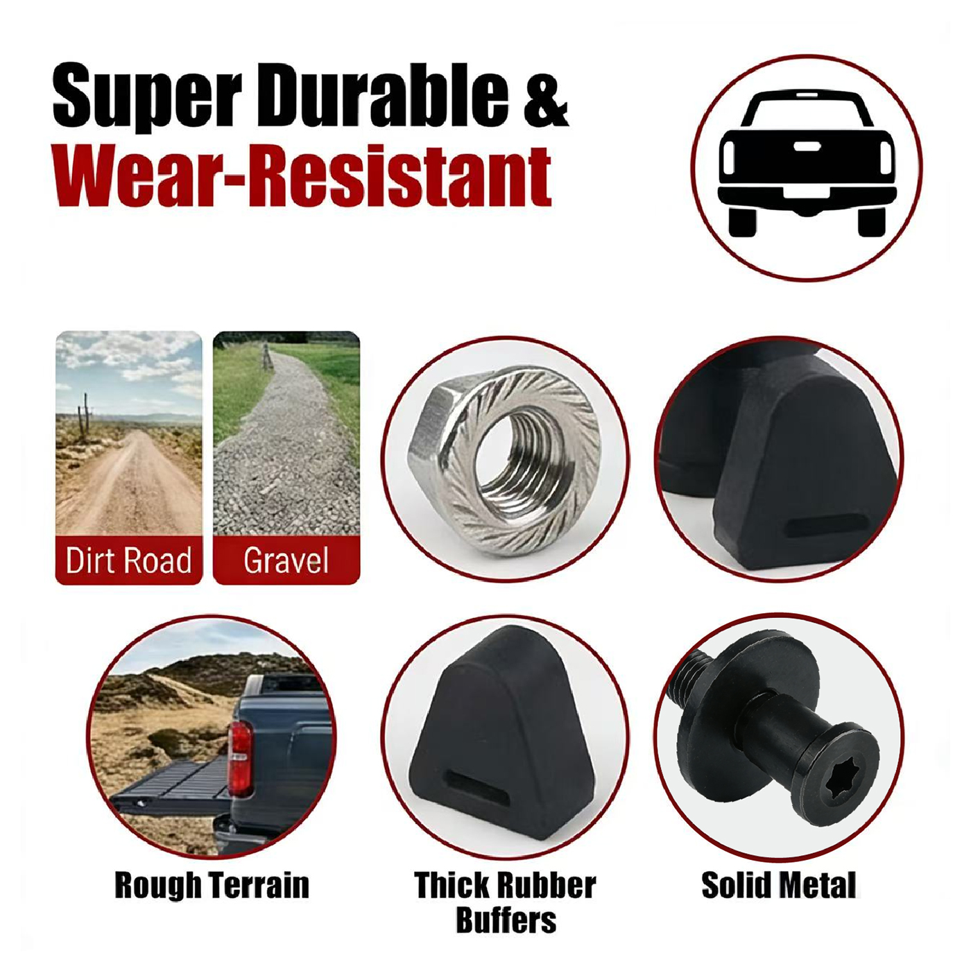 2PCS 38427 11570162 Tailgate D - Door Stopper Rubber avis et prix
