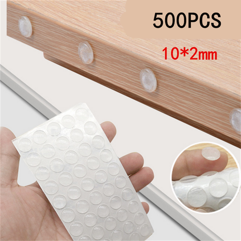 100/200/500PCS Self Adhesive D - Door Stopper Rubber avis et prix