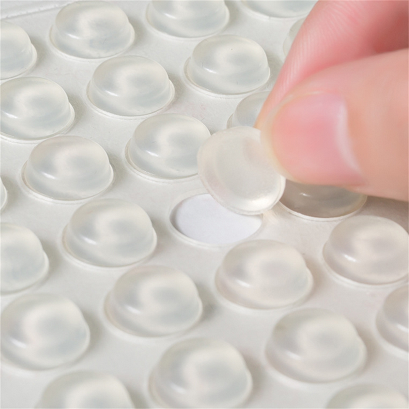 100/200/500PCS Self Adhesive D - Door Stopper Rubber avis et prix