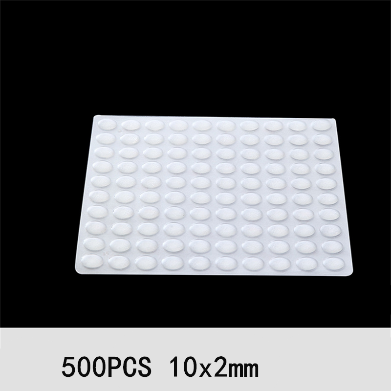 100/200/500PCS Self Adhesive D - Door Stopper Rubber avis et prix