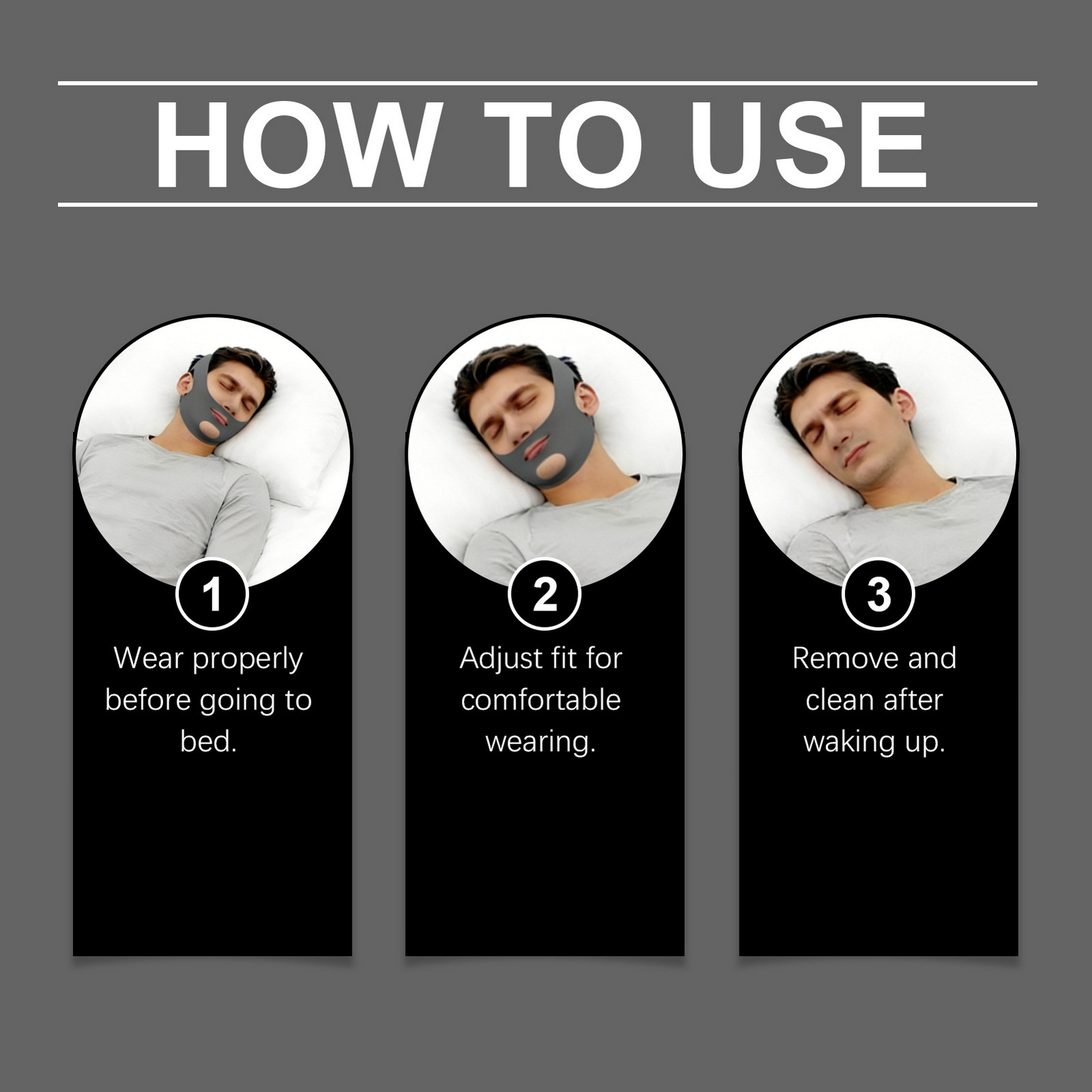 Sleep Chin Strap Elastic Polye - Home Improvement In avis et prix